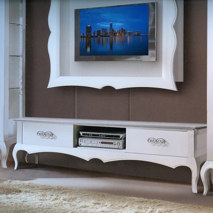 Biela TV skrinka DMP3029